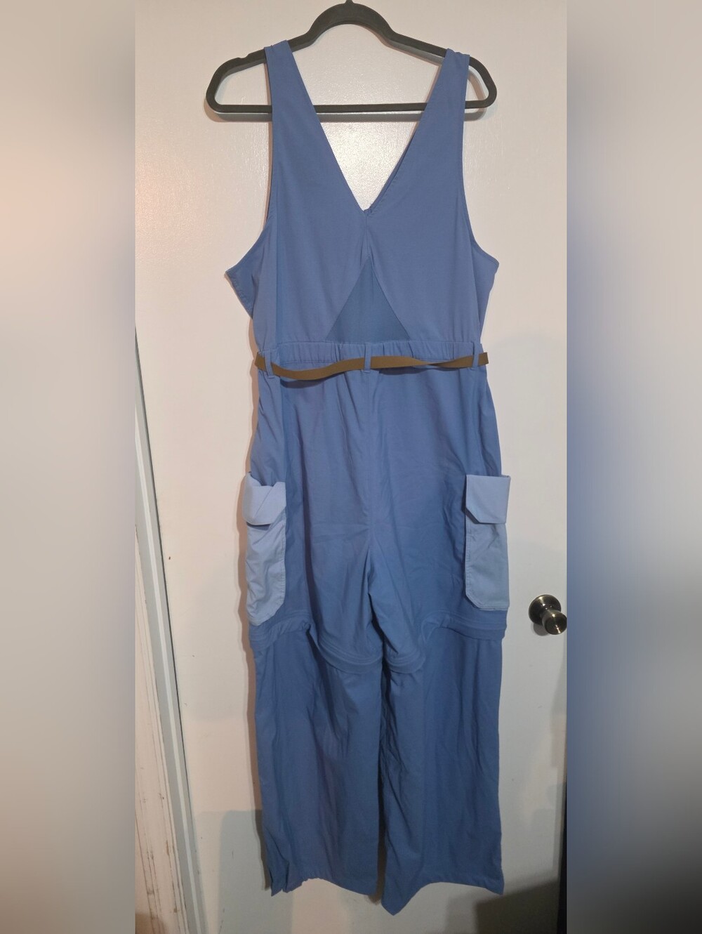 The North Face Hike Clerb Class V Pathfinder 1pc Romper Indigo Women Size XL NWT